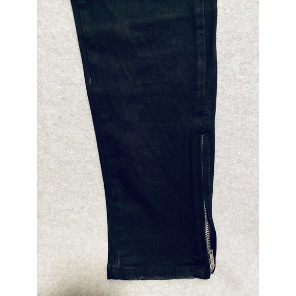 Parlay Jeans Mens 32 x 33 Black Red Denim Cotton Stretch Embroidered Street Wear - Picture 13 of 16